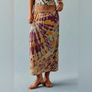 Free People Tropical Oasis Maxi Skirt, NWOT, Women’s Size Large